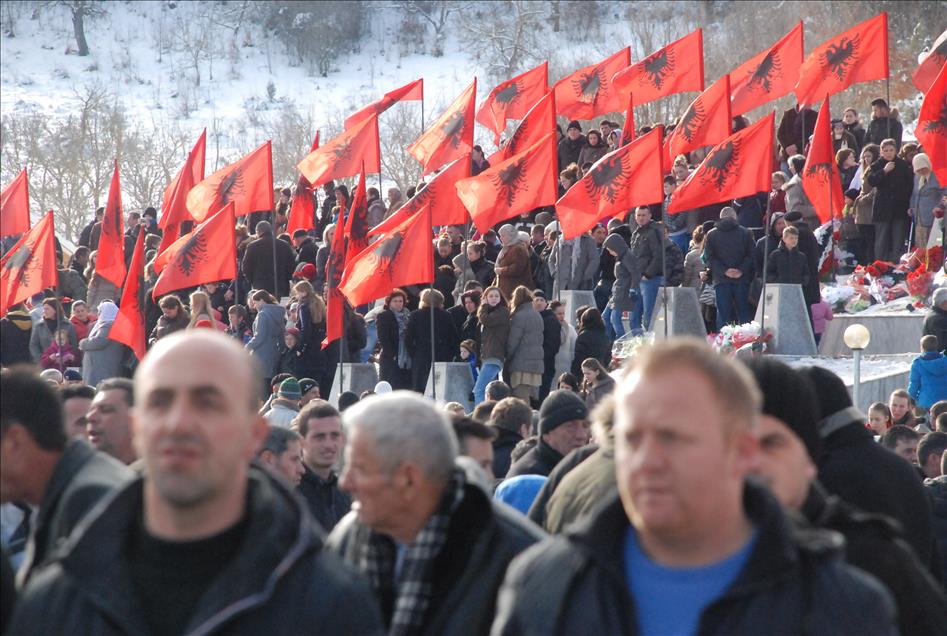 Commemoration of the 16th anniversary of the massacre of Albanian civilians in Racak in Kosovo