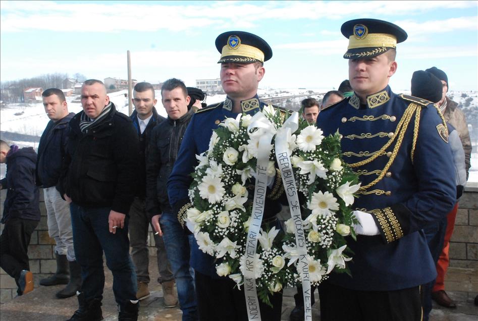 Commemoration of the 16th anniversary of the massacre of Albanian civilians in Racak in Kosovo