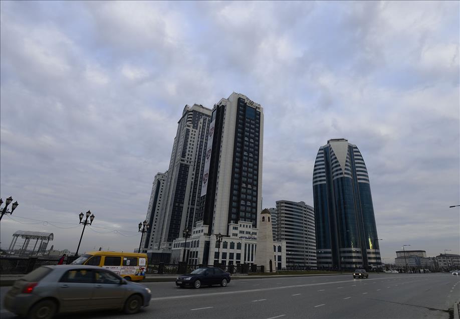 Gleaming Grozny City Rising From Ruins