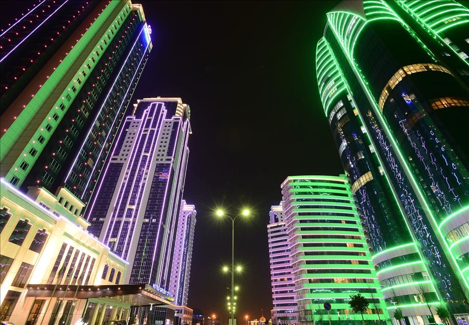 Gleaming Grozny City Rising From Ruins