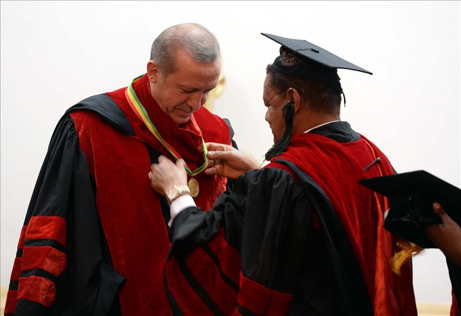 Cumhurbaşkanı Erdoğan Etiyopya'da