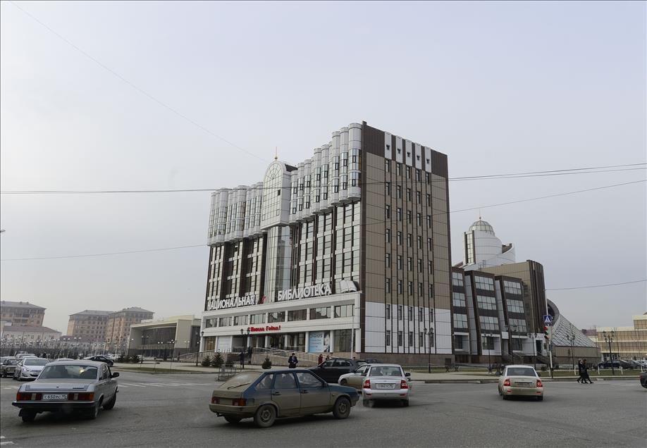 Gleaming Grozny City Rising From Ruins