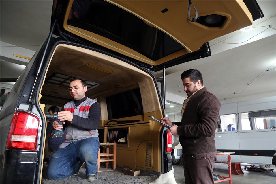Katar'ın VIP araçlarının iç dizaynı Çorum'da yapılıyor