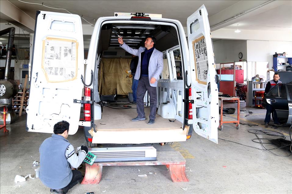 Katar'ın VIP araçlarının iç dizaynı Çorum'da yapılıyor