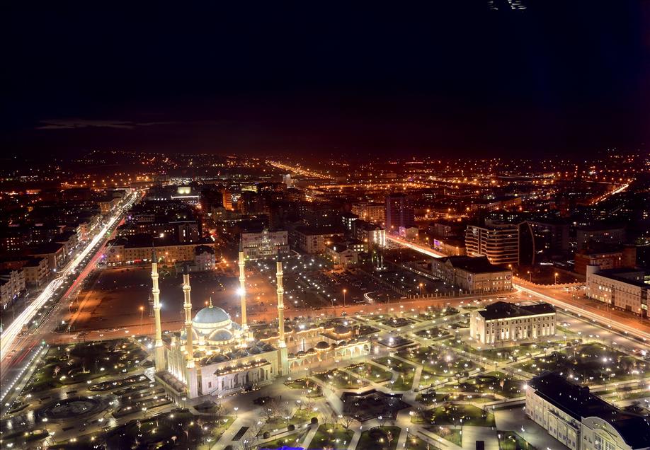 Gleaming Grozny City Rising From Ruins