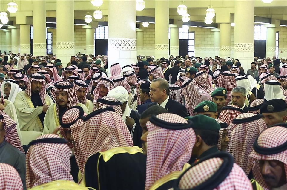 Suudi Arabistan Kralı Abdullah bin Abdulaziz'in cenazesi