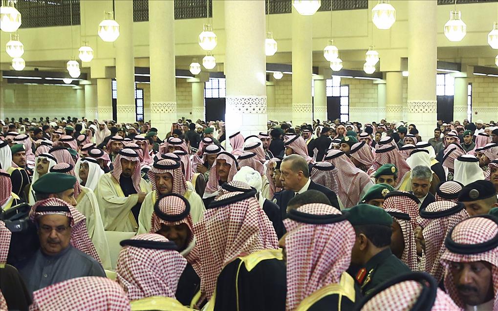 Suudi Arabistan Kralı Abdullah bin Abdulaziz'in cenazesi