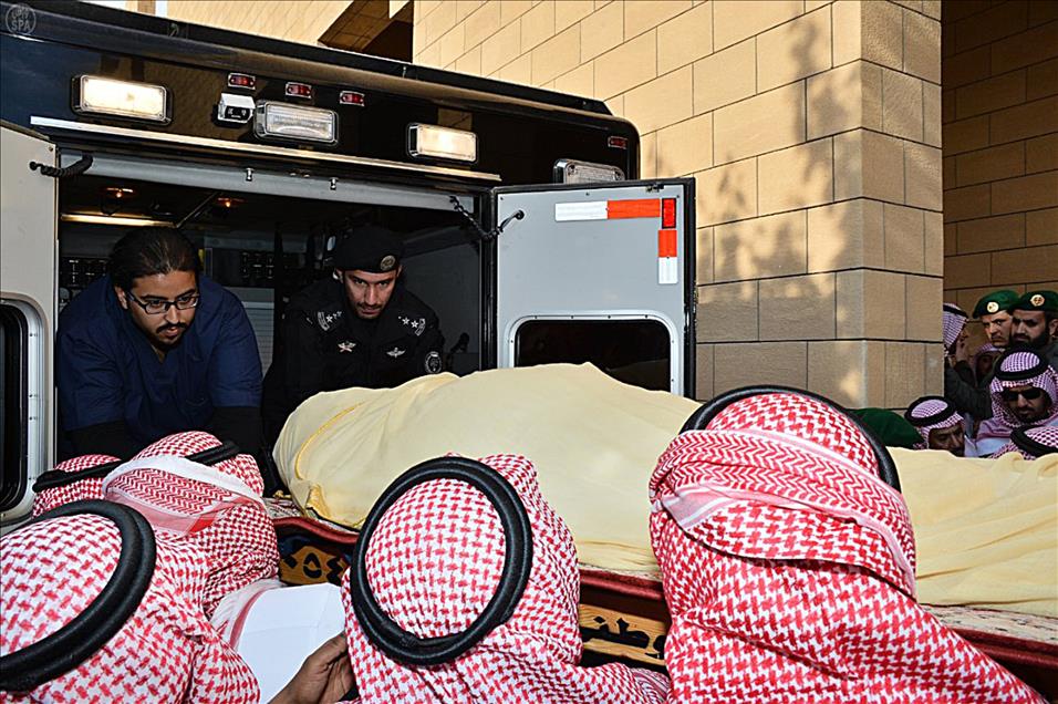 Suudi Arabistan Kralı Abdullah bin Abdulaziz'in cenazesi
