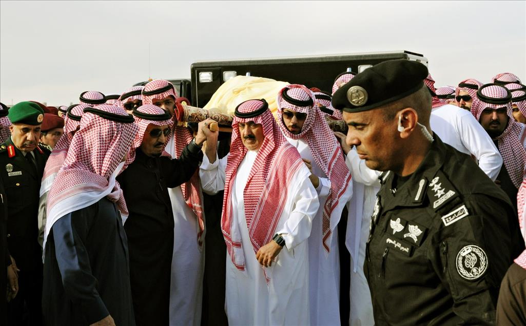 Suudi Arabistan Kralı Abdullah bin Abdulaziz'in cenazesi