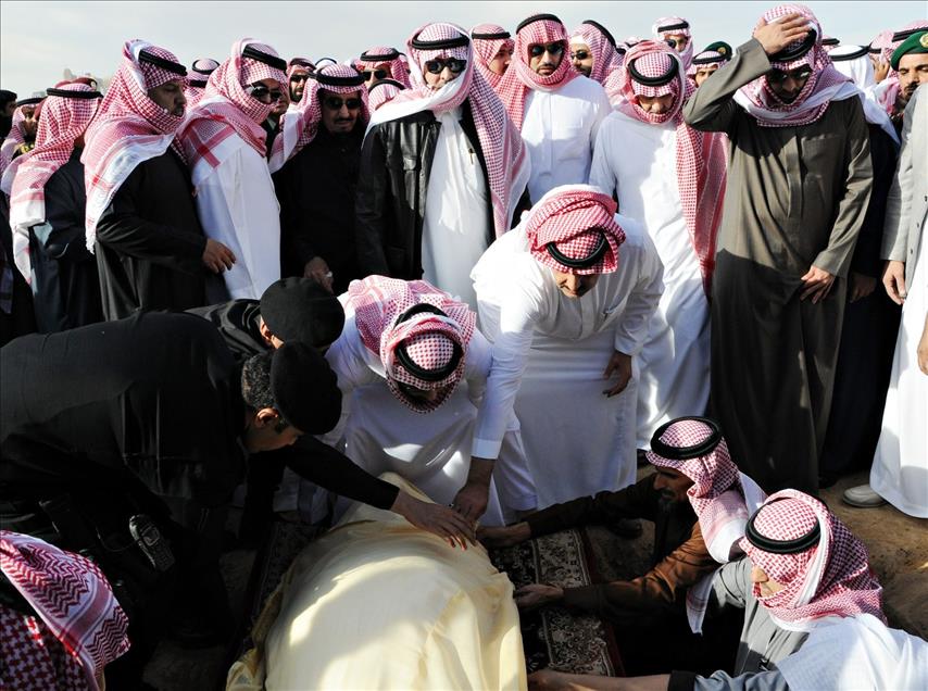 Suudi Arabistan Kralı Abdullah bin Abdulaziz'in cenazesi
