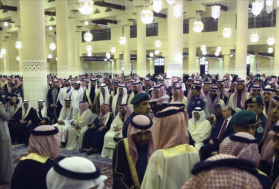 Suudi Arabistan Kralı Abdullah bin Abdulaziz'in cenazesi