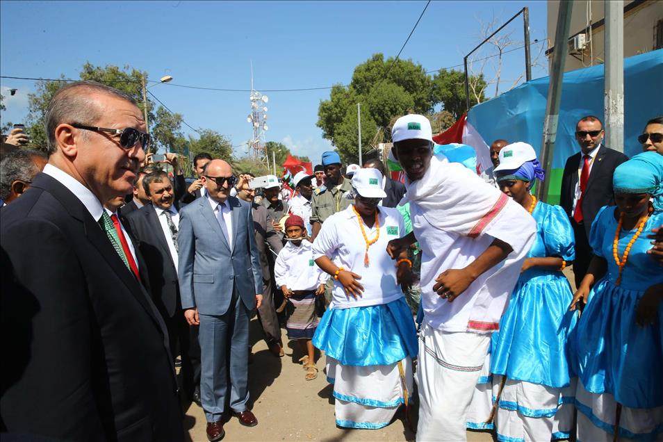 Cumhurbaşkanı Erdoğan Cibuti'de