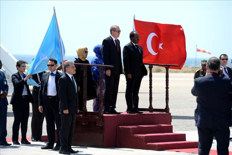 Cumhurbaşkanı Erdoğan Somali'de