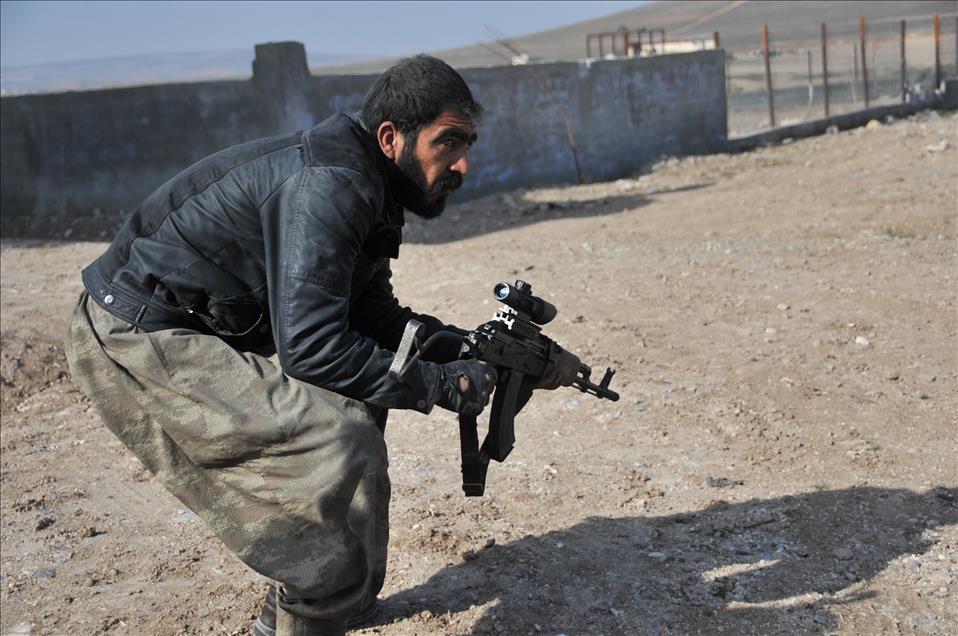 AA ekibi Kobani'de