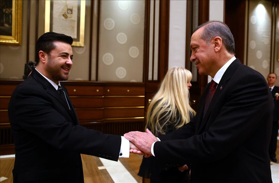 Cumhurbaşkanı Erdoğan'ın kabulü