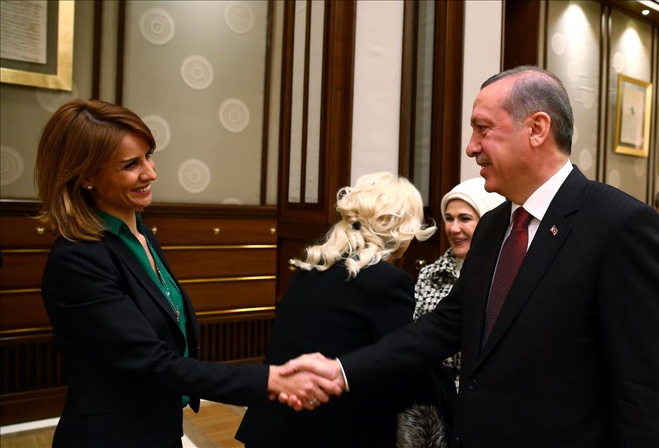 Cumhurbaşkanı Erdoğan'ın kabulü