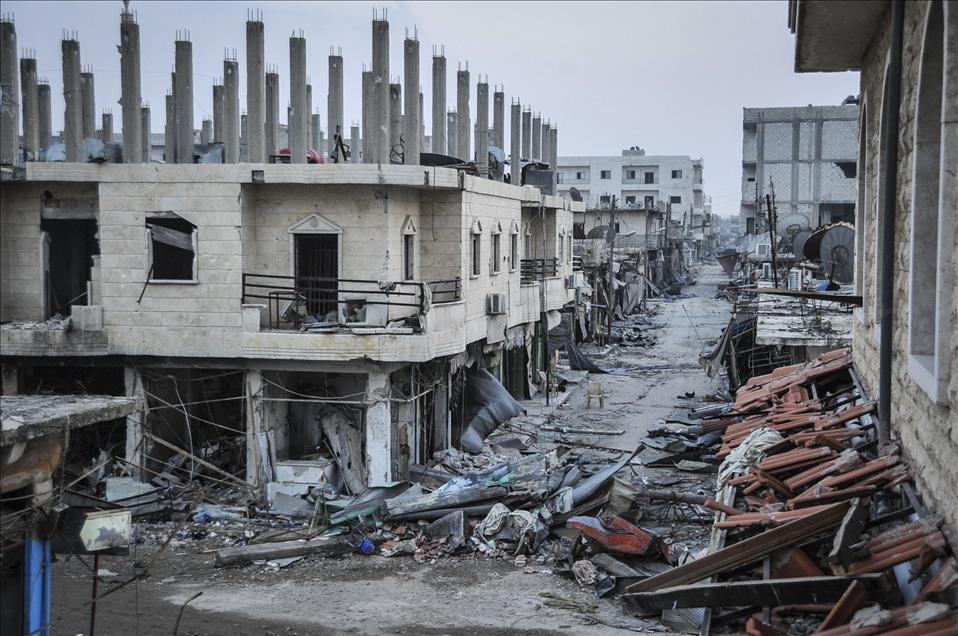 Kobani'de silah sesi yerine "izi" kaldı