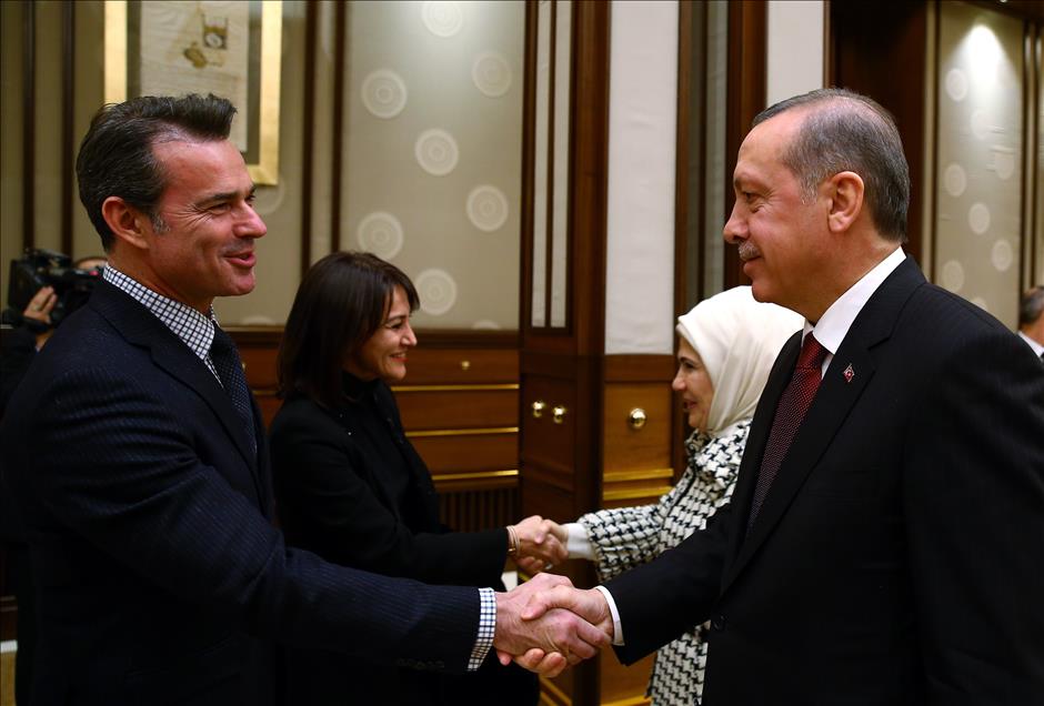 Cumhurbaşkanı Erdoğan'ın kabulü