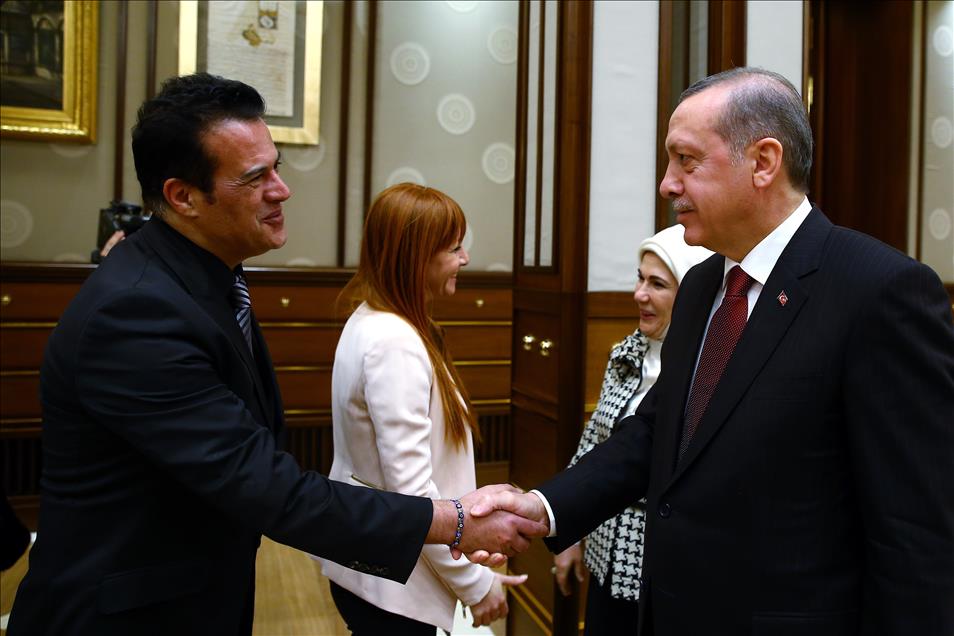 Cumhurbaşkanı Erdoğan'ın kabulü