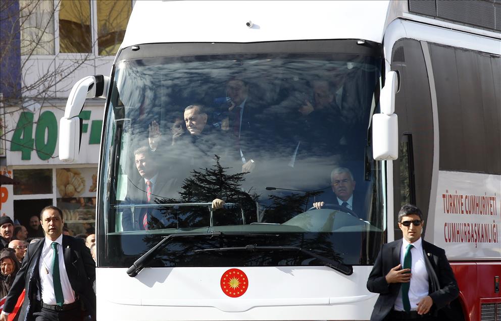 Cumhurbaşkanı Erdoğan Kırşehir'de