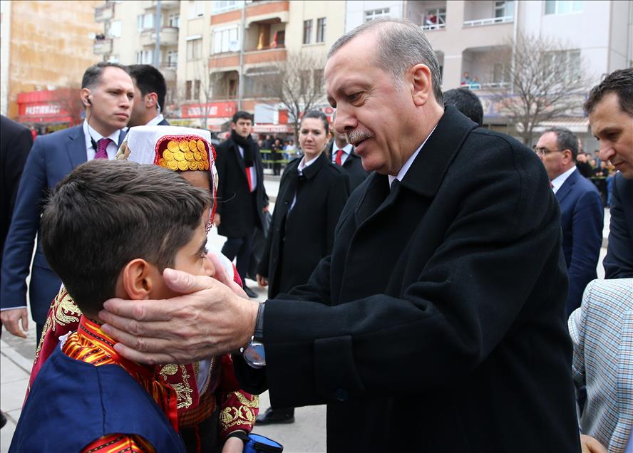 Cumhurbaşkanı Erdoğan Kırşehir'de
