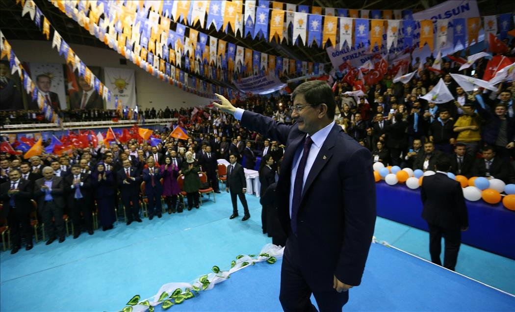 Başbakan Ahmet Davutoğlu Manisa'da