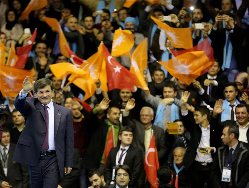 Başbakan Ahmet Davutoğlu Manisa'da