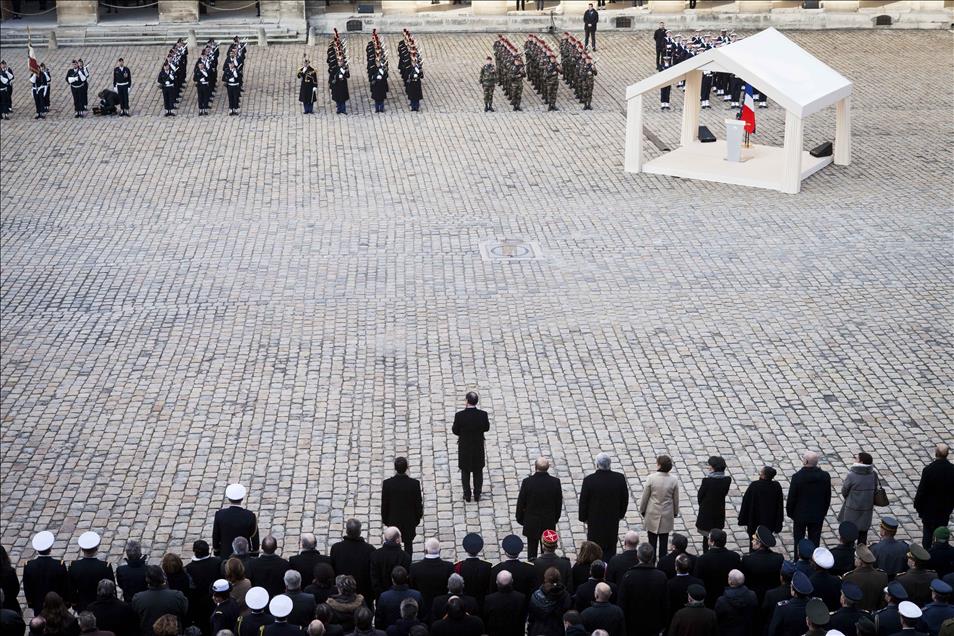 State funeral for 9 french servicemen in Paris