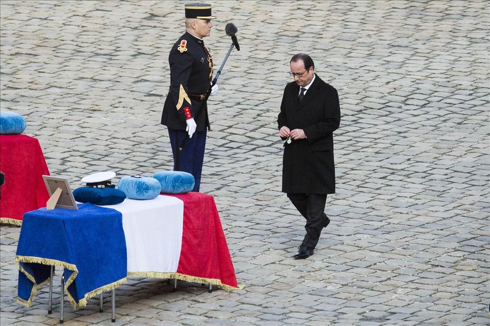 State funeral for 9 french servicemen in Paris