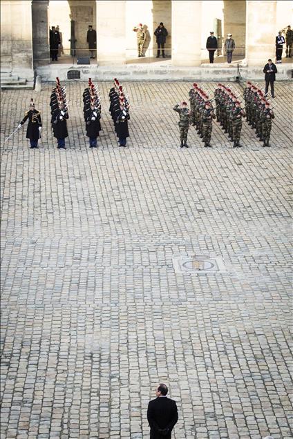State funeral for 9 french servicemen in Paris