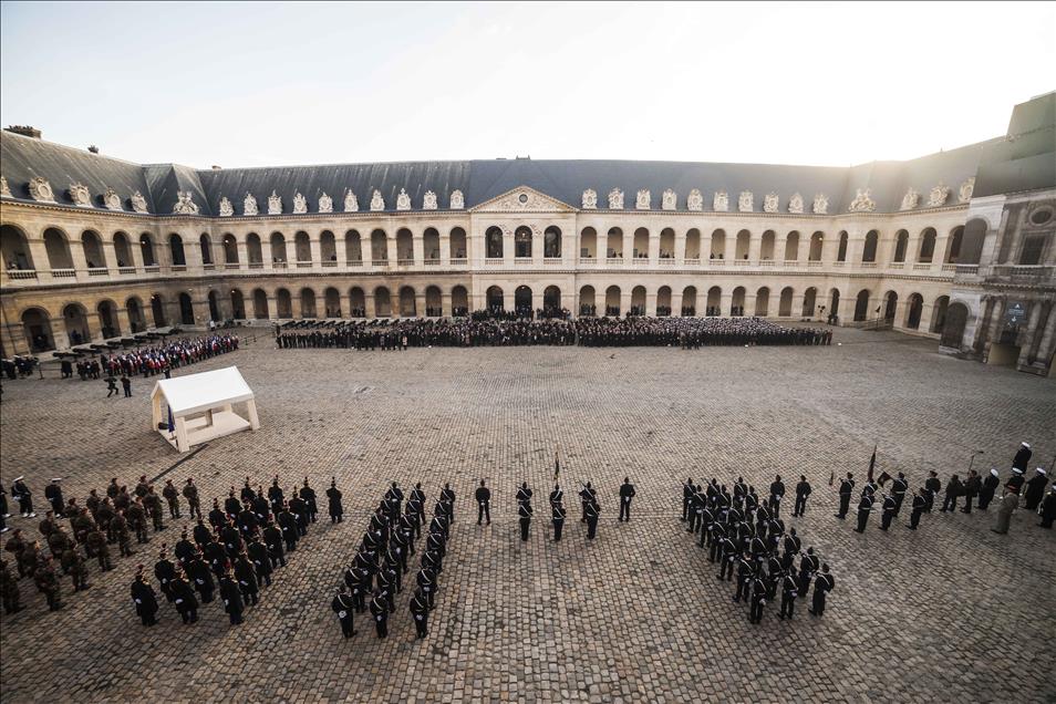 State funeral for 9 french servicemen in Paris
