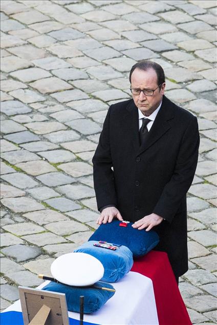 State funeral for 9 french servicemen in Paris