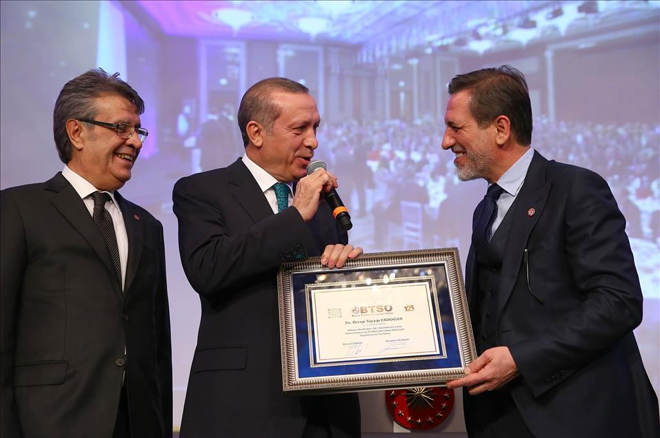 Cumhurbaşkanı Erdoğan Bursa'da
