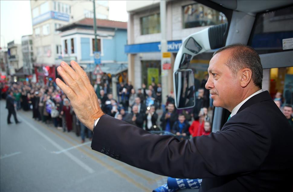 Cumhurbaşkanı Erdoğan, Bursa'da