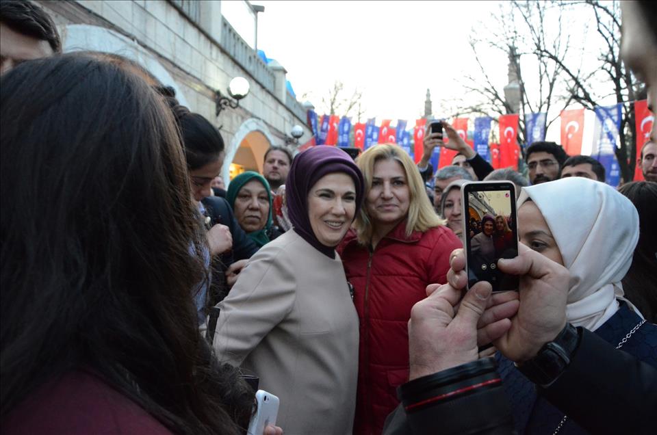 Cumhurbaşkanı Erdoğan'ın eşi Emine Erdoğan Bursa'da