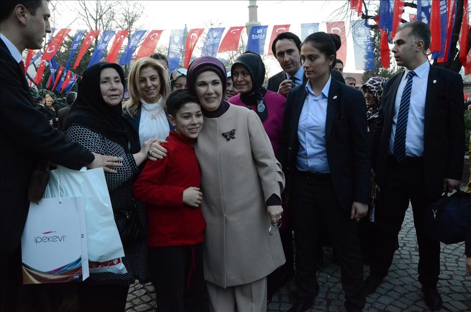 Cumhurbaşkanı Erdoğan'ın eşi Emine Erdoğan Bursa'da