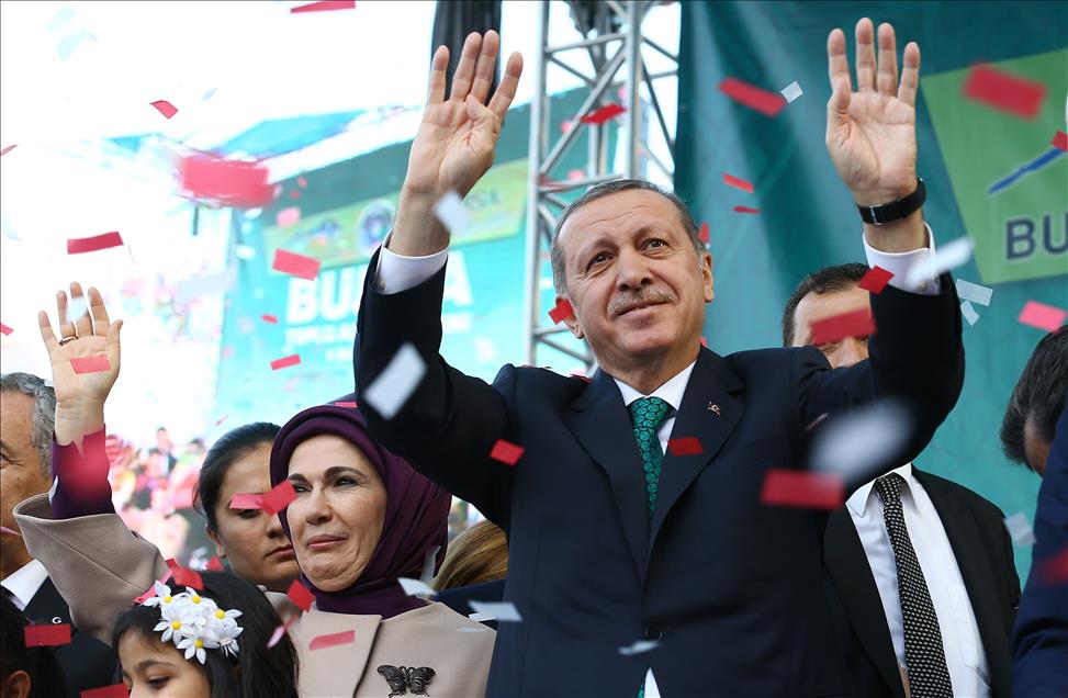 Cumhurbaşkanı Erdoğan, Bursa'da