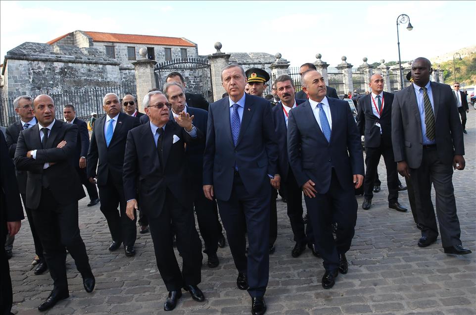 Cumhurbaşkanı Erdoğan Küba'da - Anadolu Ajansı
