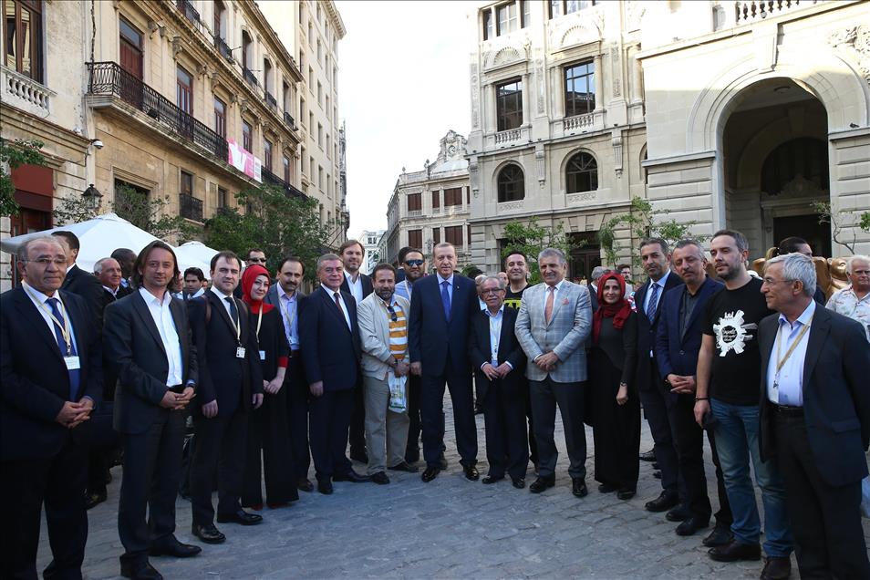 Cumhurbaşkanı Erdoğan Küba'da