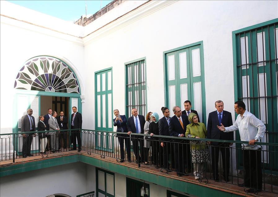 Cumhurbaşkanı Erdoğan Küba'da