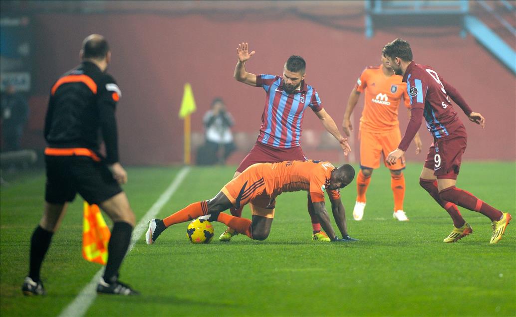 Trabzonspor - İstanbul Başakşehir Maçı - Anadolu Ajansı