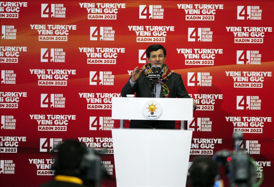 Başbakan Davutoğlu, Antalya'da