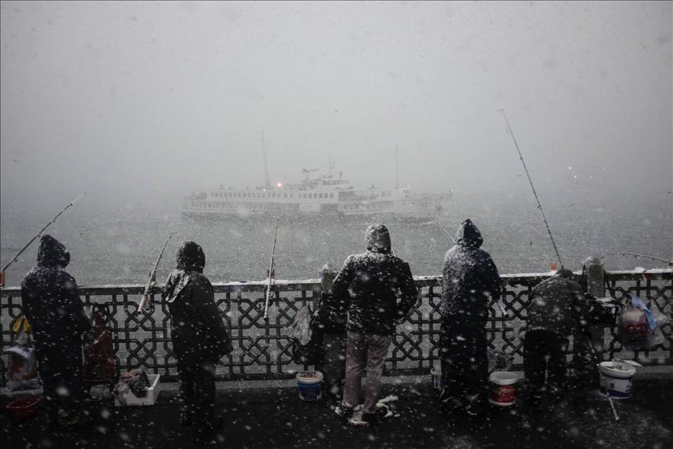 Heavy Snowfall in Istanbul