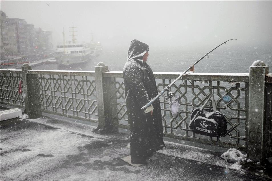 Heavy Snowfall in Istanbul