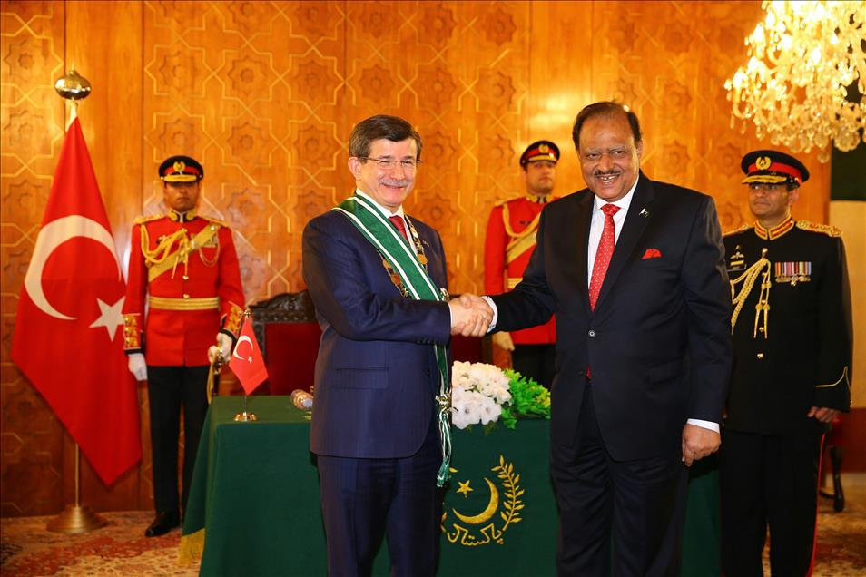 Başbakan Ahmet Davutoğlu Pakistan'da