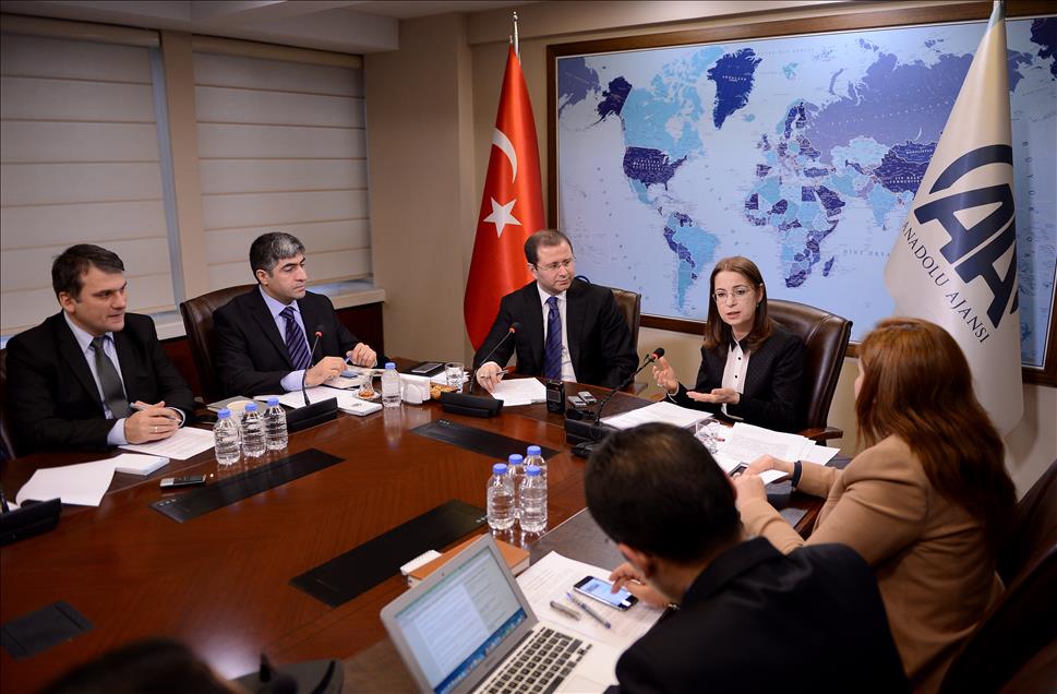 Aile ve Sosyal Politikalar Bakanı Ayşenur İslam, AA Editör Masası'nda