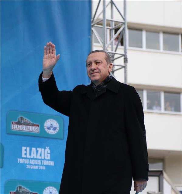 Cumhurbaşkanı Erdoğan, Elazığ'da