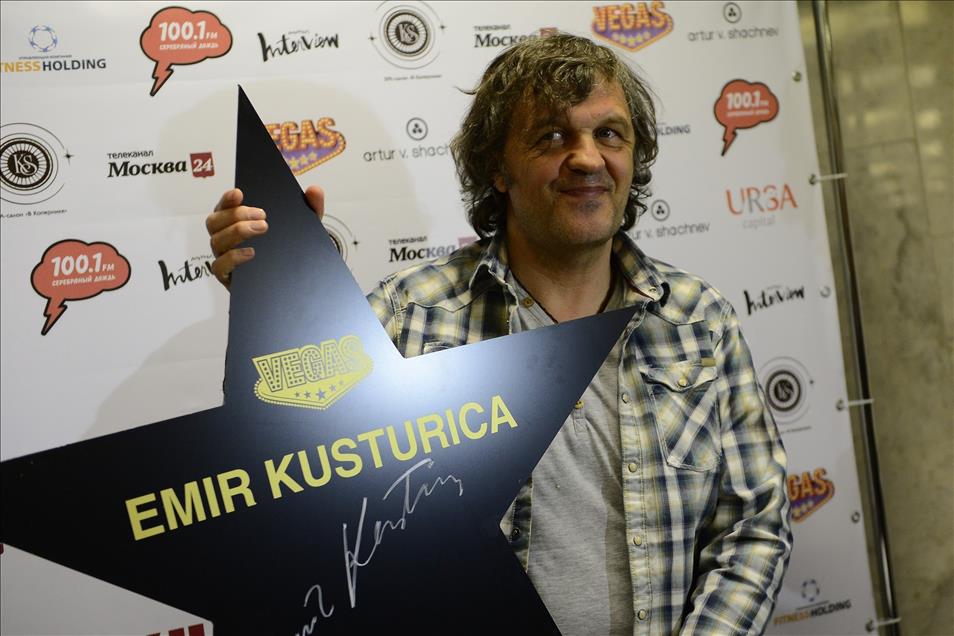 Emir Kusturica in Moscow