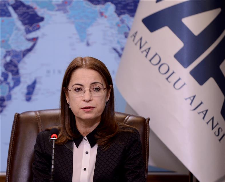 Aile ve Sosyal Politikalar Bakanı İslam, AA Editör Masası'nda