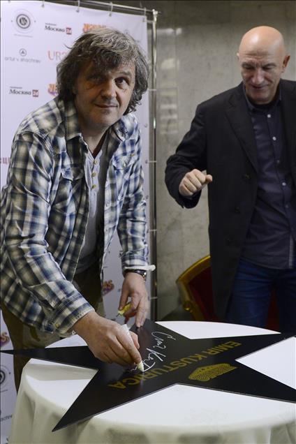 Emir Kusturica in Moscow